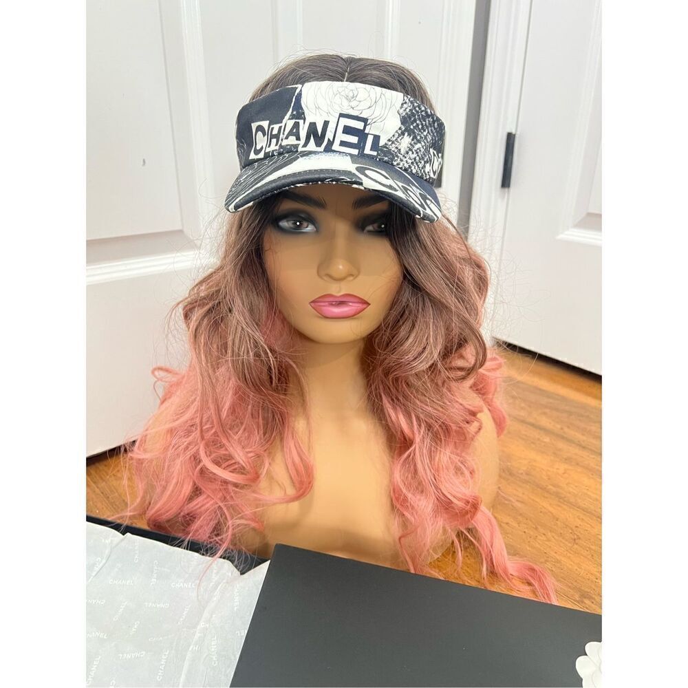 Chanel sun visor coco visor cc cap hat